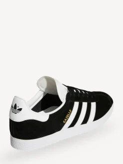 adidas originals White/Black Gazelle Trainers^ Sneakers