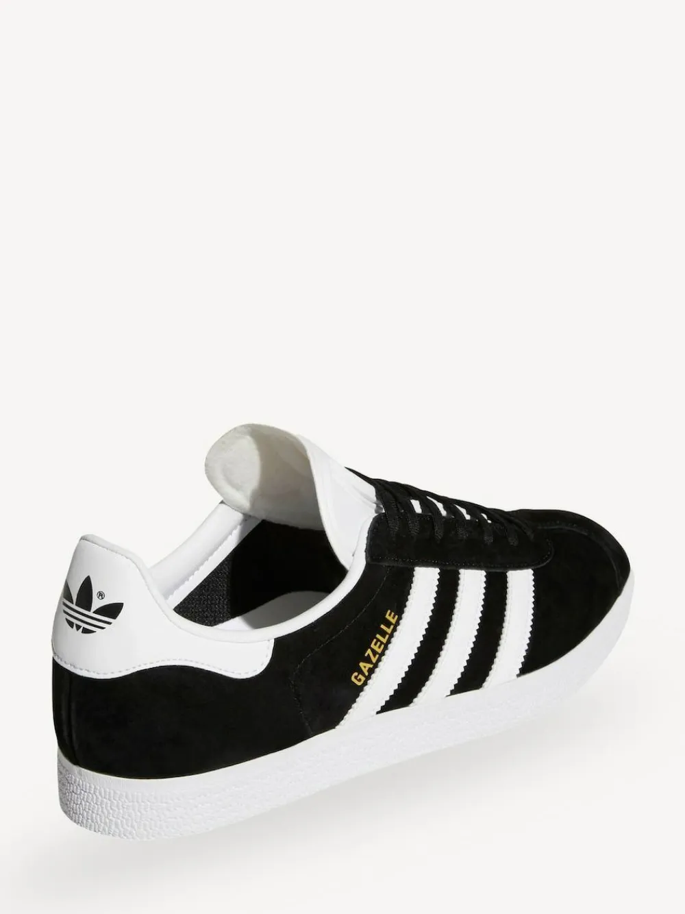 adidas originals White/Black Gazelle Trainers^ Sneakers