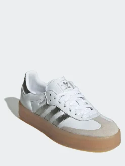 Best adidas originals White/Cream Sambae W Trainers