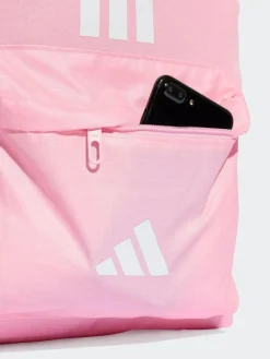 adidas Pink Classic 3 Bar Logo Backpack^ Bags