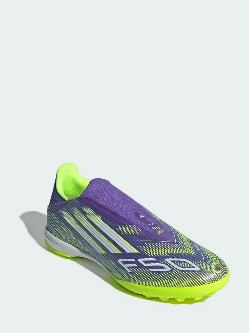 Outlet adidas Purple F50 League Laceless Turf Boots