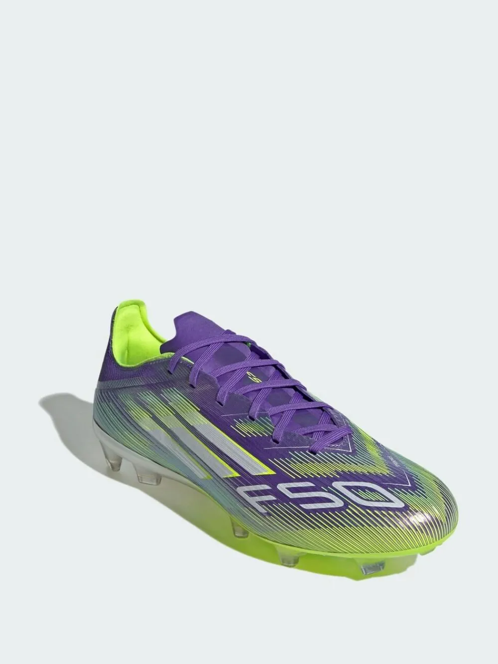 adidas Purple F50 Pro Firm Ground Boots^ Soccer Cleats