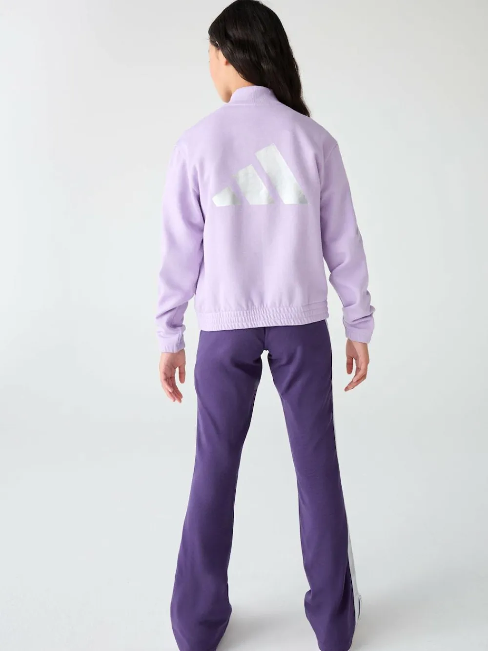 adidas Glam Kids Tracksuit Purple