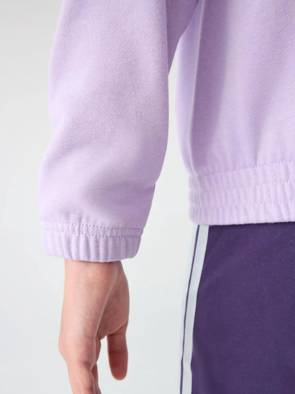 adidas Glam Kids Tracksuit Purple