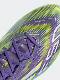adidas Purple/White Adult F50 Pro Ground Boots^ Soccer Cleats