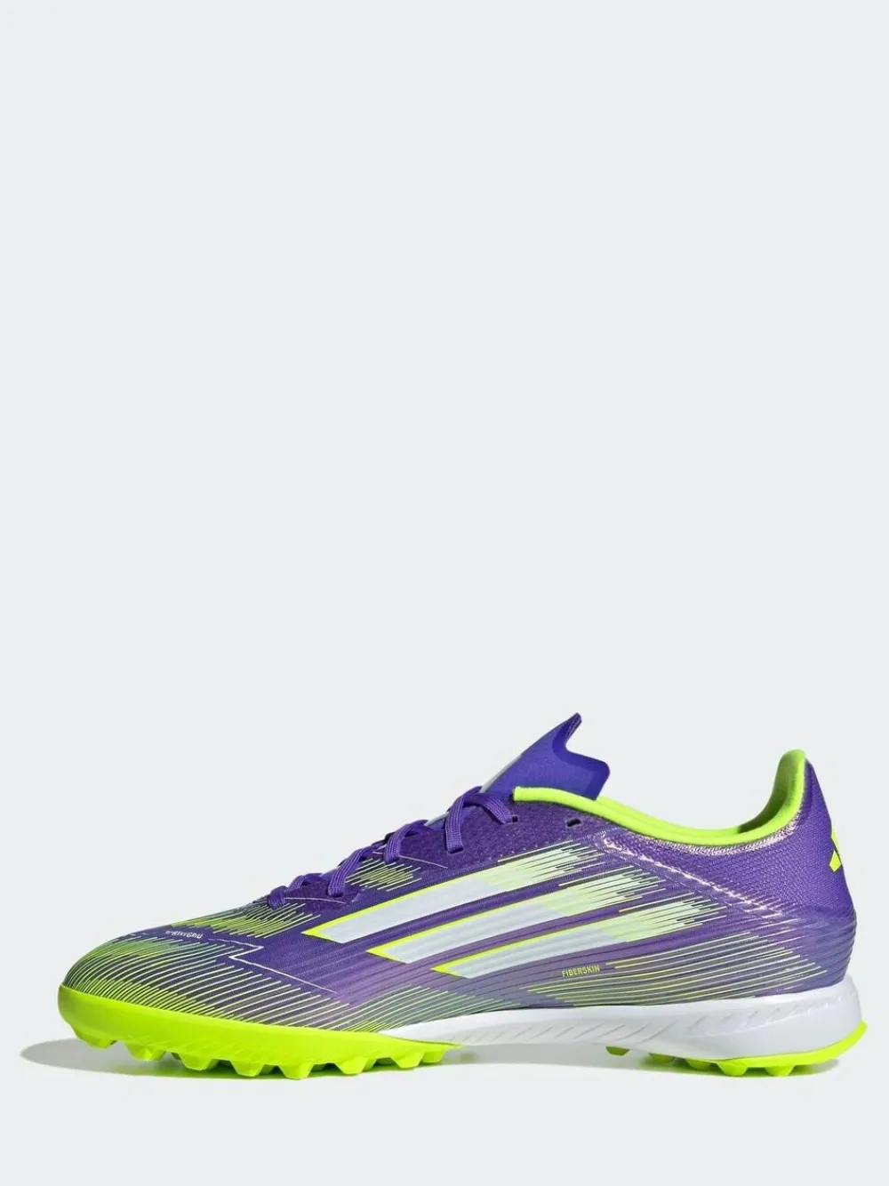 adidas Purple/White Adult F50 League Turf Boots^ Soccer Cleats