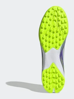 adidas Purple/White Adult F50 League Turf Boots^ Soccer Cleats