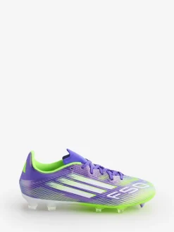 Online adidas Purple/White Adult F50 League Firm/Multi Ground Boots