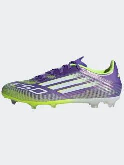 Online adidas Purple/White Adult F50 League Firm/Multi Ground Boots