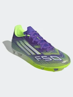 Online adidas Purple/White Adult F50 League Firm/Multi Ground Boots