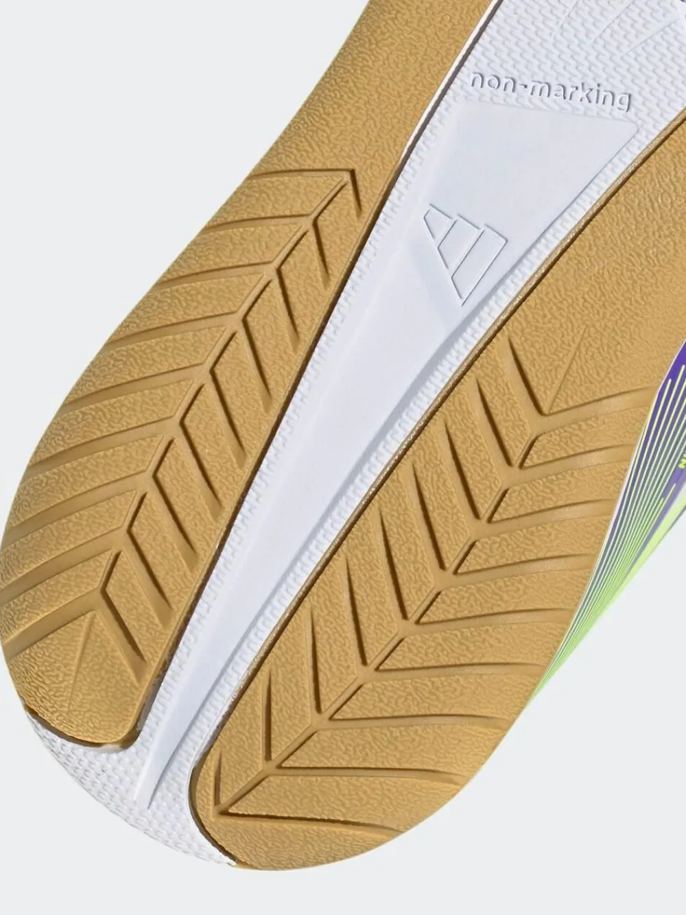 adidas Purple/White Kids F50 Club Indoor Boots^ Soccer Cleats