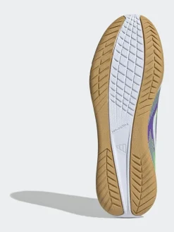 adidas Purple/White Kids F50 Club Indoor Boots^ Soccer Cleats