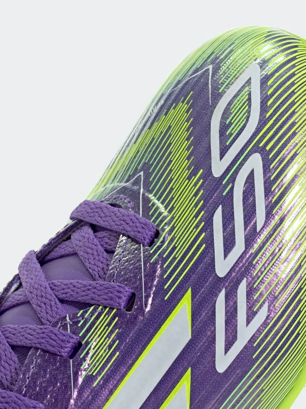 adidas Purple/White Kids F50 League Firm/Multi Ground Boots^ Soccer Cleats