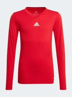 Best adidas Red Team Base T-Shirt