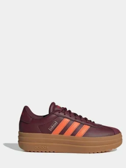 adidas Red VL Court Bold Trainers^Women Sneakers