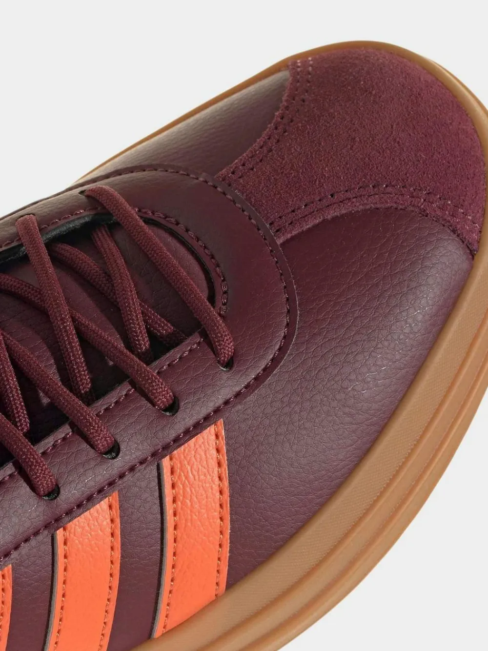 adidas Red VL Court Bold Trainers^Women Sneakers