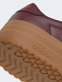 adidas Red VL Court Bold Trainers^Women Sneakers