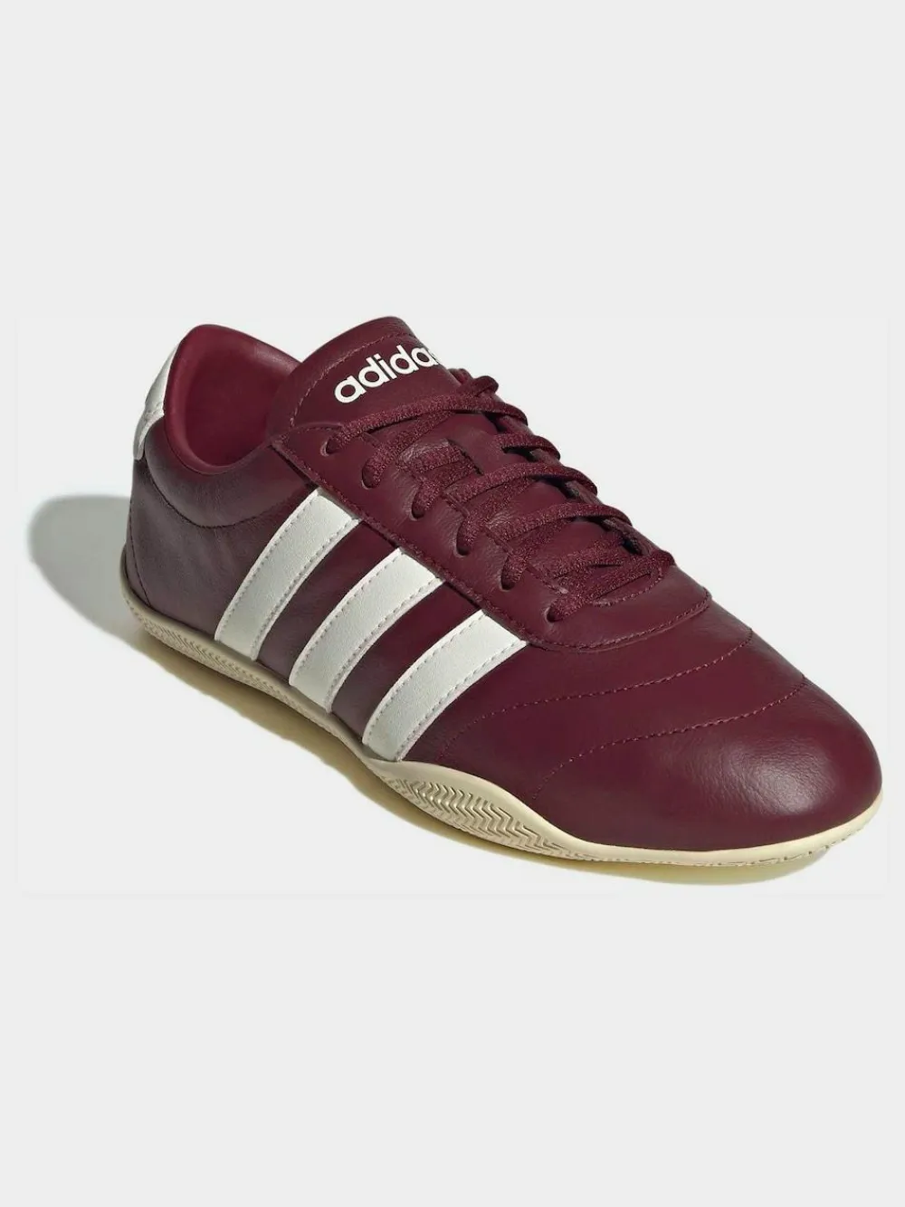adidas Red/White Grand Court Lo Trainers^Women Sneakers