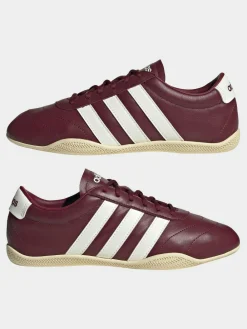adidas Red/White Grand Court Lo Trainers^Women Sneakers
