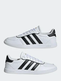 Clearance adidas White / Black Breaknet Sleek Trainers