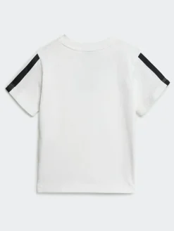 Clearance adidas White Essentials Infant Kids T-Shirt Set