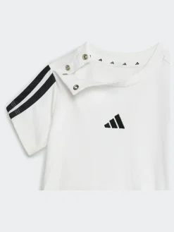 Clearance adidas White Essentials Infant Kids T-Shirt Set