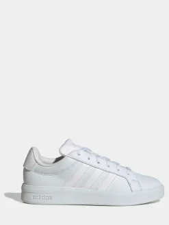 Outlet adidas White Grand Court 3.0 Junior Trainers
