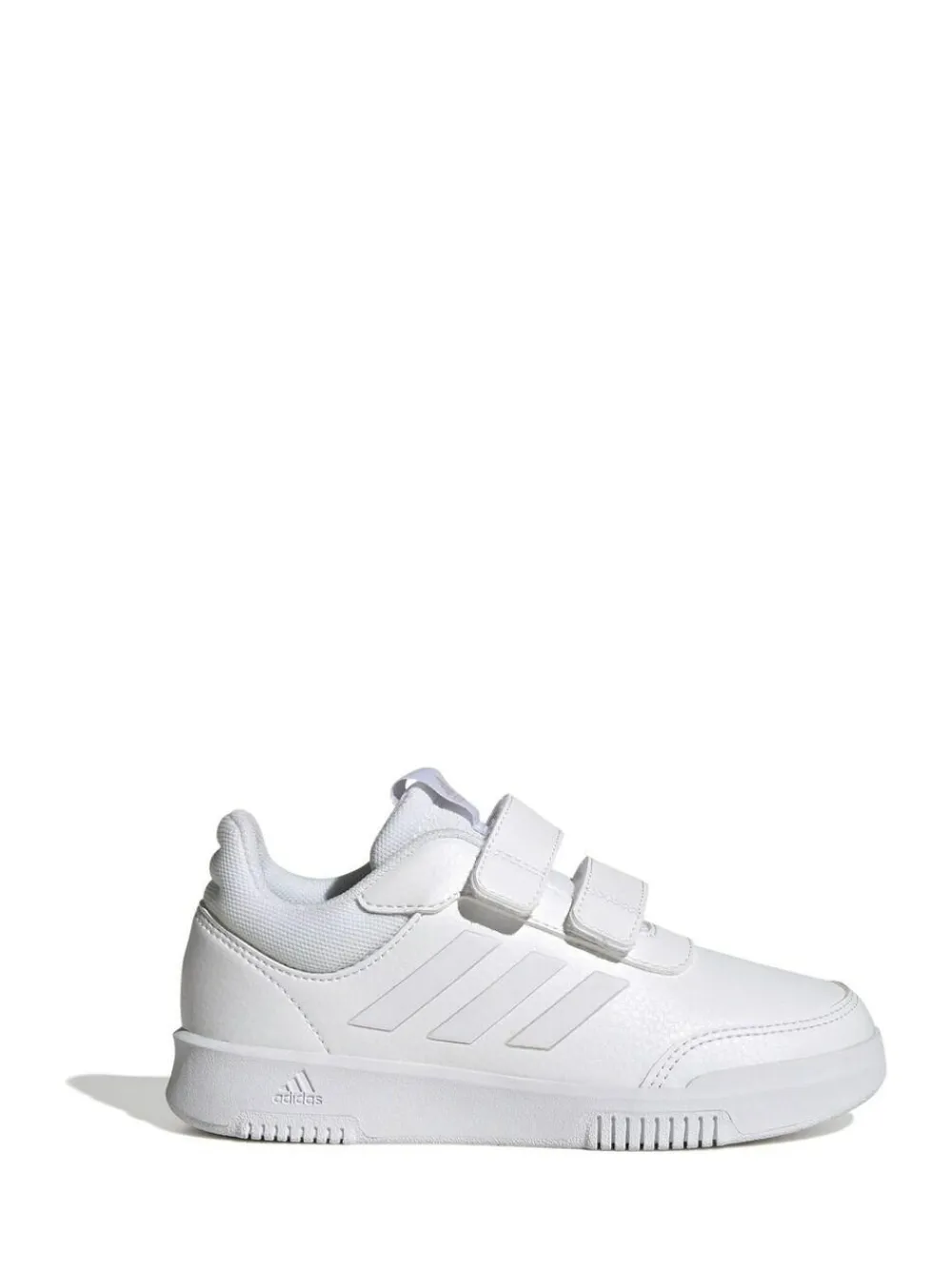 adidas White Hook and Loop Tensaur Kids Trainers^BOY Sneakers|Sneakers