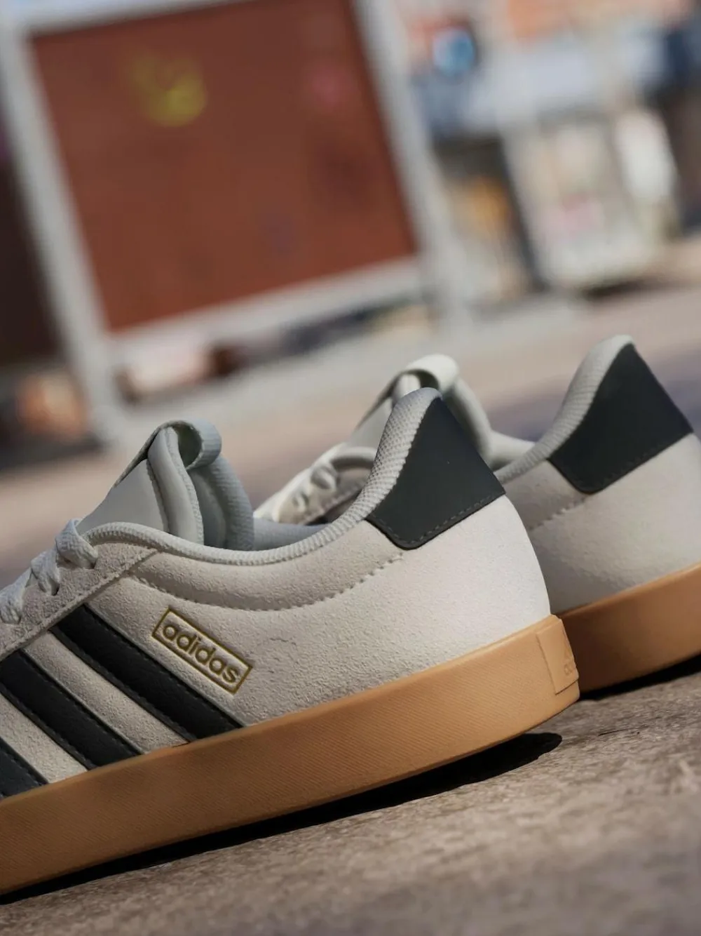 adidas White Off VL Court 3.0 Trainers^Women Sneakers