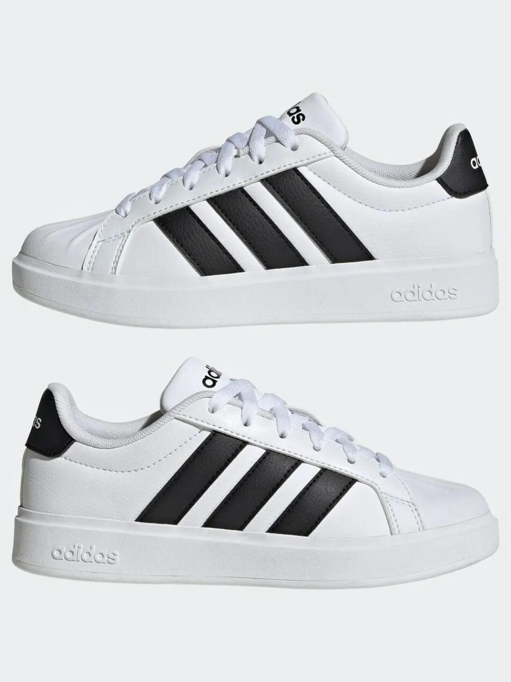 adidas Street Talk Lace Junior Trainers^BOY School Shoes|Boys Shoes