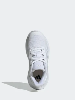 adidas White Tensaur Run 2.0 Lace Junior Trainers^BOY School Shoes|Boys Shoes