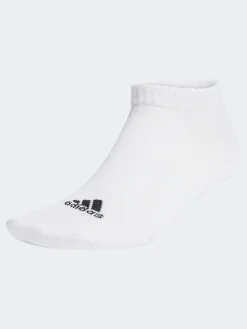 Clearance adidas White Thin and Light Sportswear Low Cut Socks 3 Pack