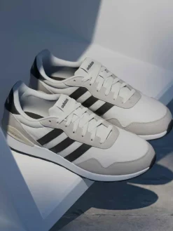adidas White/Black Run 60s 4.0 Trainers^ Sneakers