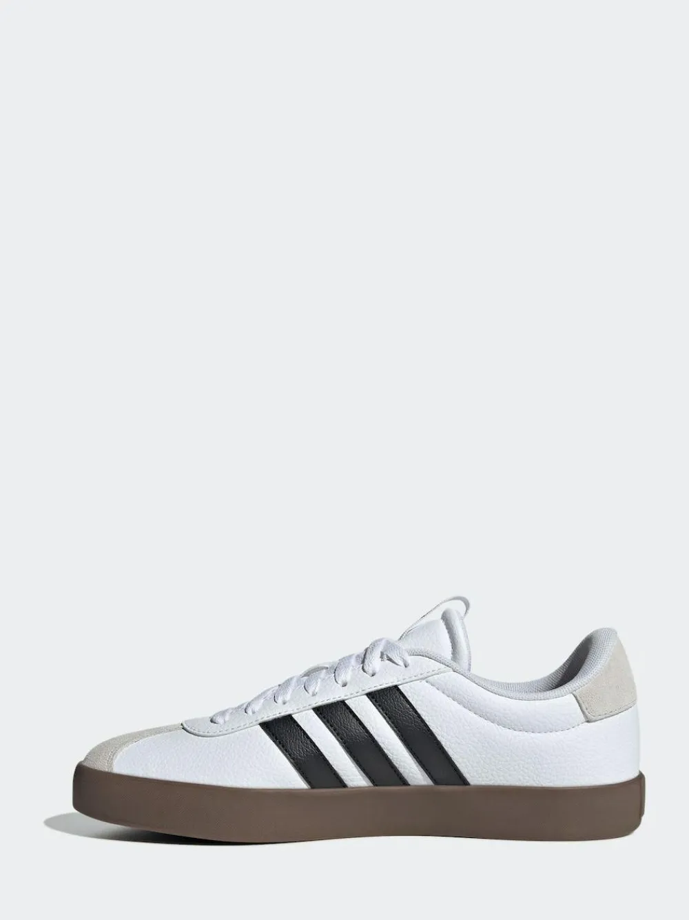 adidas White/Black VL Court Trainers^ Sneakers