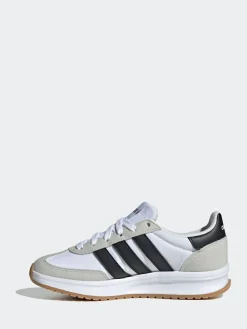Clearance adidas White/Black/Grey Run 70s 2.0 Lace Junior Trainers