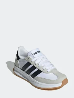 Clearance adidas White/Black/Grey Run 70s 2.0 Lace Junior Trainers