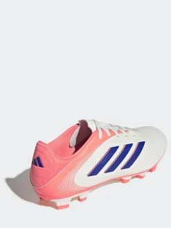adidas White/Blue Adult Copa Pure 3 Club Firm/Multi Ground Boots^ Soccer Cleats