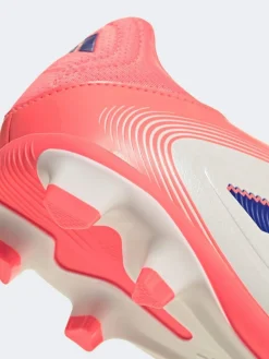 adidas White/Blue Adult Copa Pure 3 Club Firm/Multi Ground Boots^ Soccer Cleats