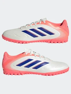 Discount adidas White/Blue Adult Copa Pure 3 Club Turf Boots