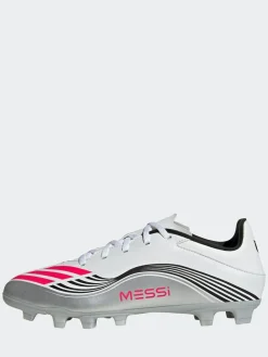 Sale adidas White/Blue Adult F50 Messi Club Firm Ground Boots