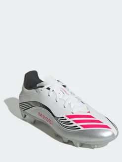 Sale adidas White/Blue Adult F50 Messi Club Firm Ground Boots