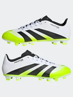 New adidas White/Lemon Adult Predator Club Firm/Multi Ground Boots