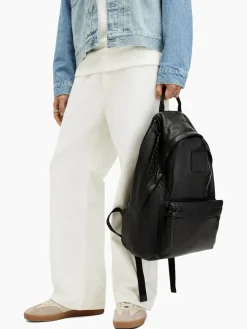 Hot All Saints AllSaints Black Carabiner Backpack