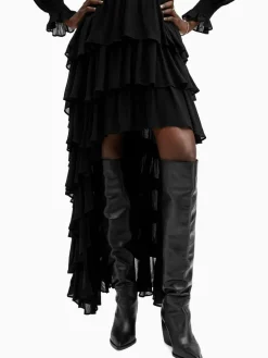 All Saints AllSaints Cavarly Ls Maxi Dress^Women Maxi Dresses