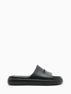 Discount All Saints AllSaints Dune Sliders Black