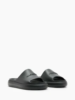 Discount All Saints AllSaints Dune Sliders Black
