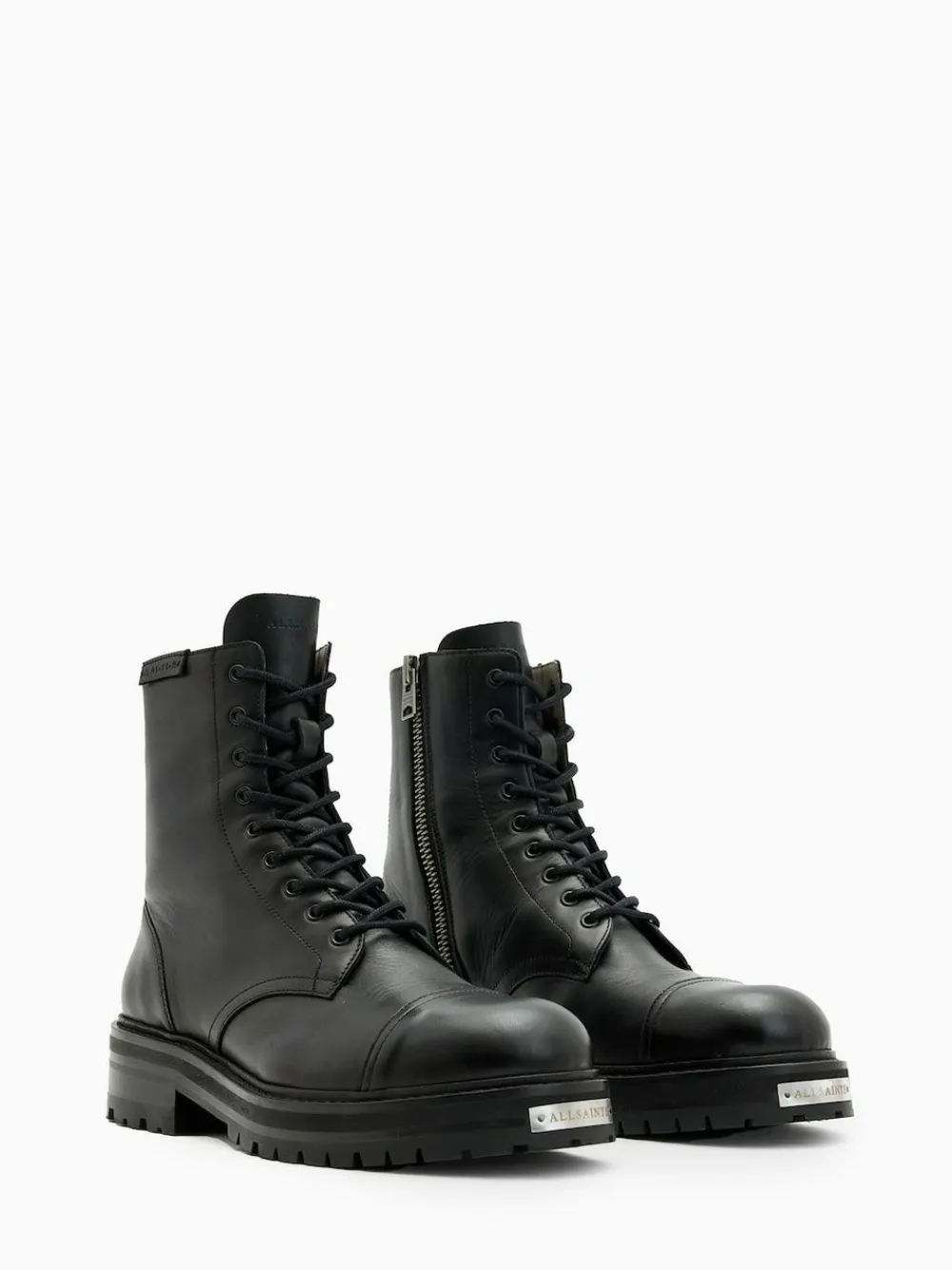 All Saints AllSaints Black Hank Boots^ Boots|Boots