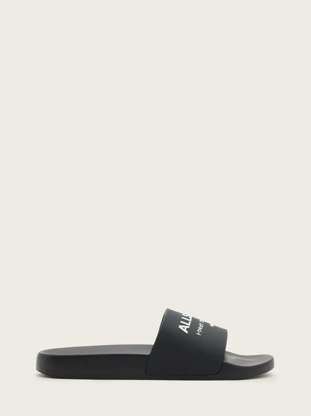 Outlet All Saints AllSaints Underground Sliders Black