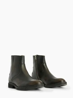 New All Saints AllSaints Brown Lang Boots