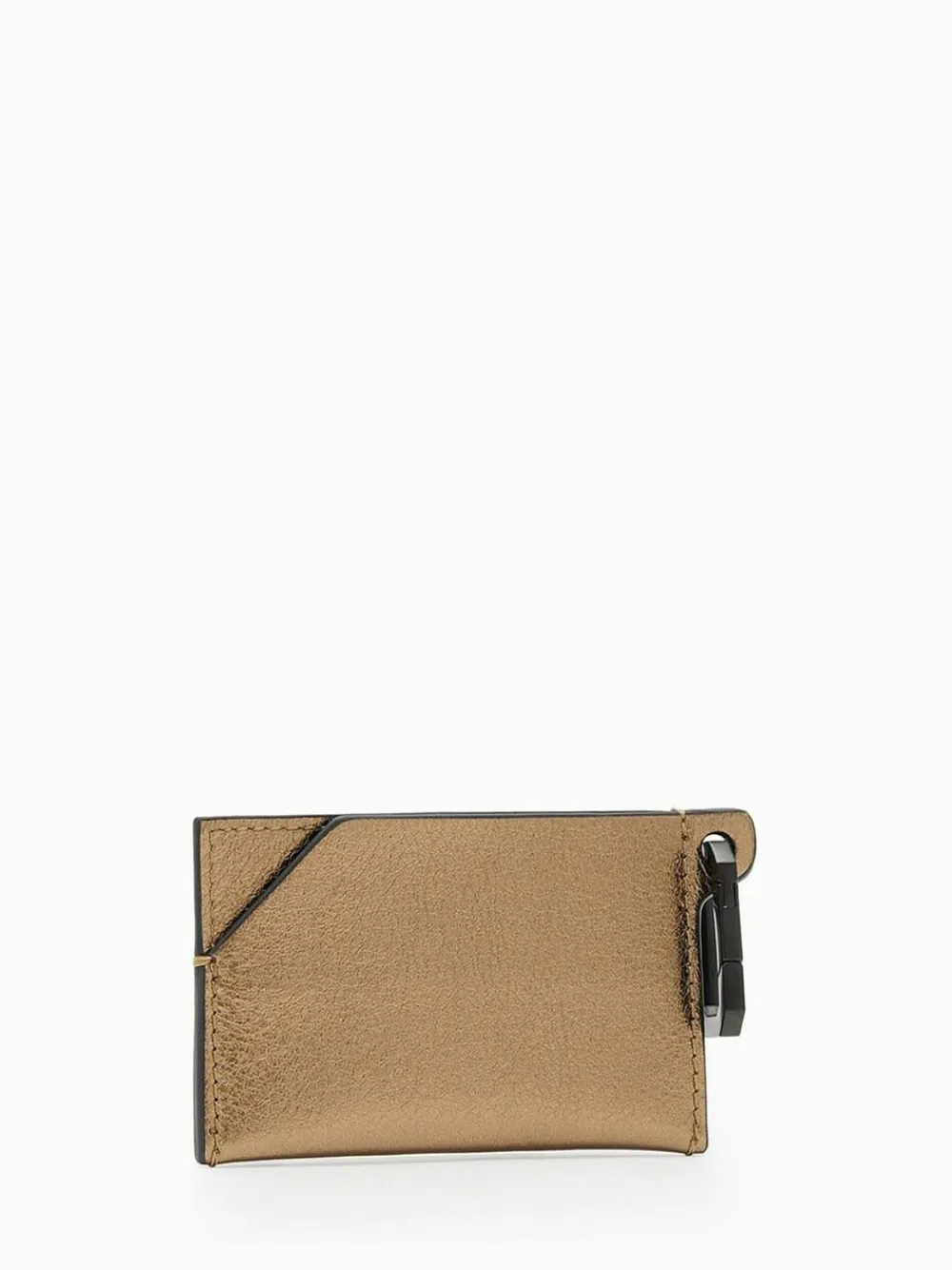 Clearance All Saints AllSaints Hex Cardholder Gold